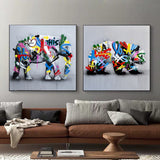 HD Painting Core Inkjet Decorative Painting Custom Five-piece